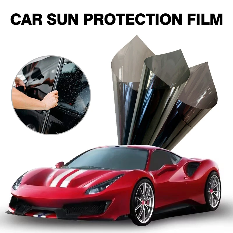 5/15/35 Percent VLT Car Windscreen Sun Shade Film Tinted Stickers PVC Privacy Anti Look Vinyl Foils Sunshade Stickers
5/15/35 Percent VLT Car Windscreen Sun Shade Film Tinted Stickers PVC Privacy Anti Look Vinyl Foils Sunshade Stickers
