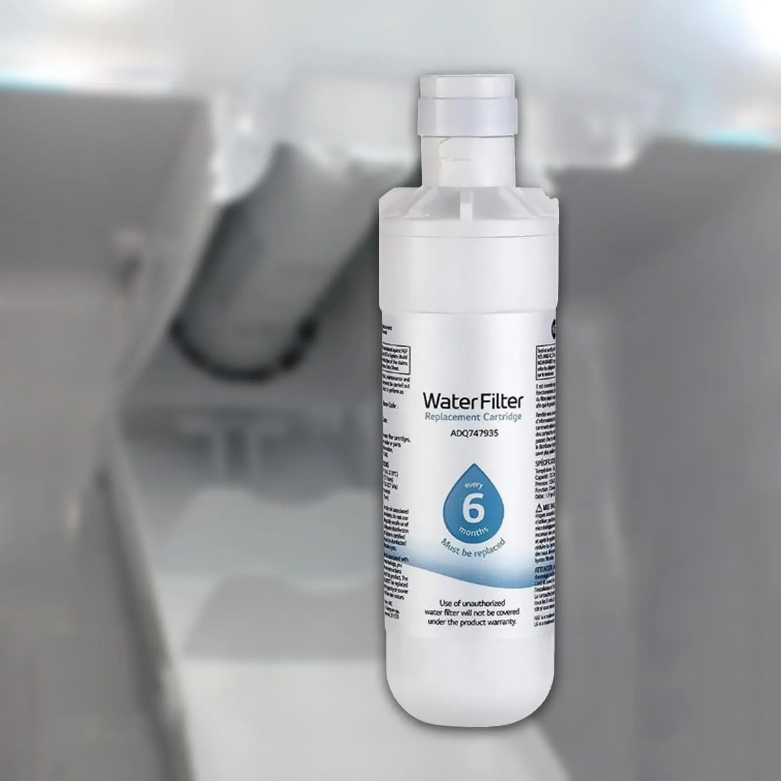 Fridge Water and Ice Filtered Replace Compact Accessory for Refrigerator for Clean Household Use
Fridge Water and Ice Filtered Replace Compact Accessory for Refrigerator for Clean Household Use
