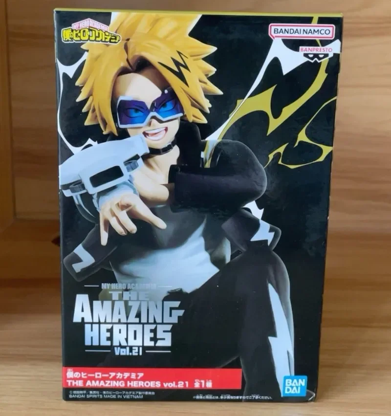 Original Bandai My Hero Academia Kaminari Denki PVC Action Figures Collect Ornaments Figure Model Toys Birthday Gift 15cm
Original Bandai My Hero Academia Kaminari Denki PVC Action Figures Collect Ornaments Figure Model Toys Birthday Gift 15cm
