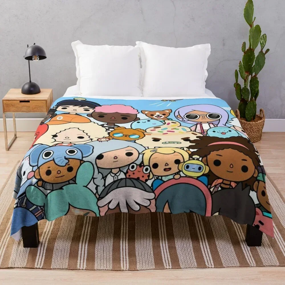 Toca Boca Throw Blanket Compact Warm Blanket for Car Road Trip
Toca Boca Throw Blanket Compact Warm Blanket for Car Road Trip