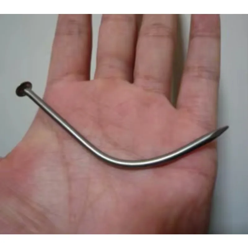 Super Nail Bend (Memory Metal) Magic Tricks For Professional Magician Stage Close Up Street Illusion Gimmick Props
Super Nail Bend (Memory Metal) Magic Tricks For Professional Magician Stage Close Up Street Illusion Gimmick Props