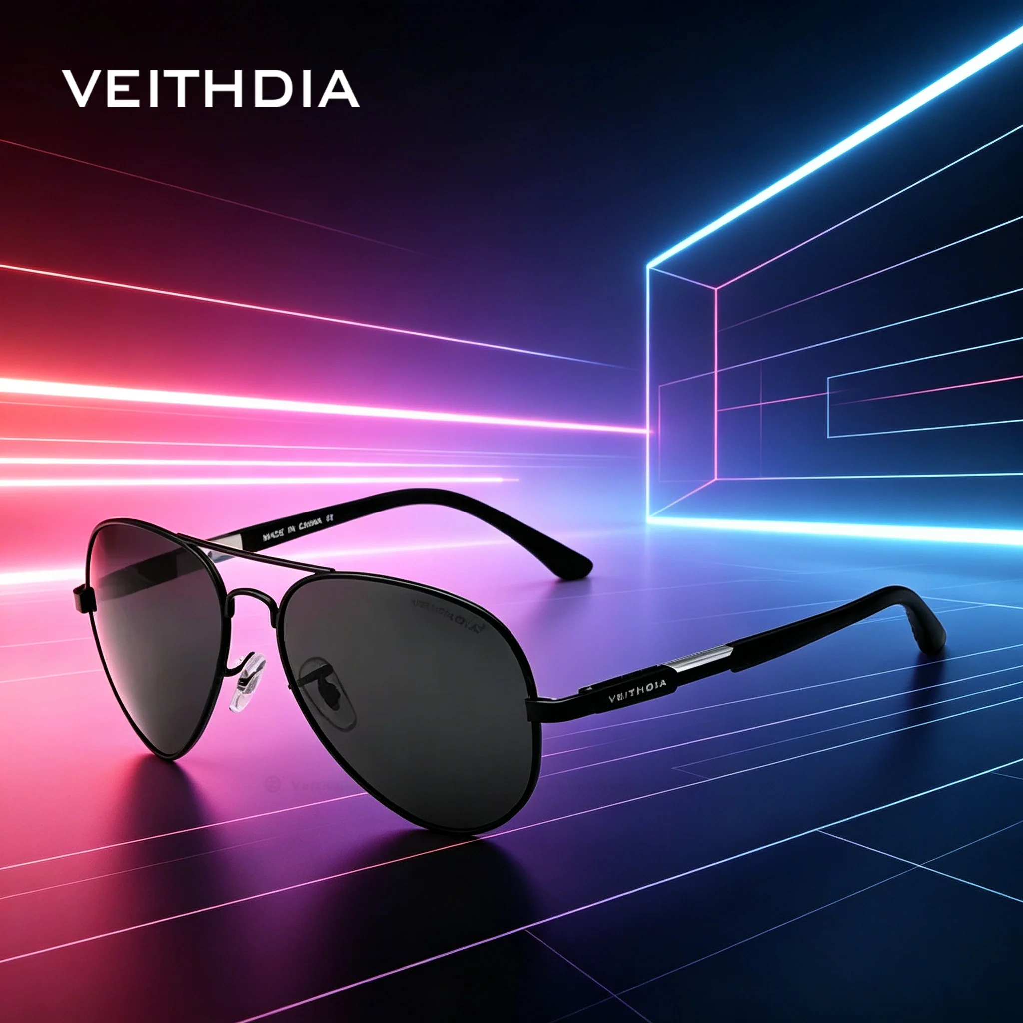 VEITHDIA Sunglasses Aluminum Frame Fashion Outdoor Polarized UV400 Pilot Glasses Accessories Eyeglasses Male For Female VS6695
VEITHDIA Sunglasses Aluminum Frame Fashion Outdoor Polarized UV400 Pilot Glasses Accessories Eyeglasses Male For Female VS6695