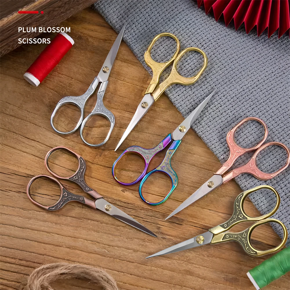 6PCS, Stainless Steel Sewing Scissors Retro Tailor Thread Embroidery Fabric Beard scissors Household Scissors DIY Sewing Tools
6PCS, Stainless Steel Sewing Scissors Retro Tailor Thread Embroidery Fabric Beard scissors Household Scissors DIY Sewing Tools