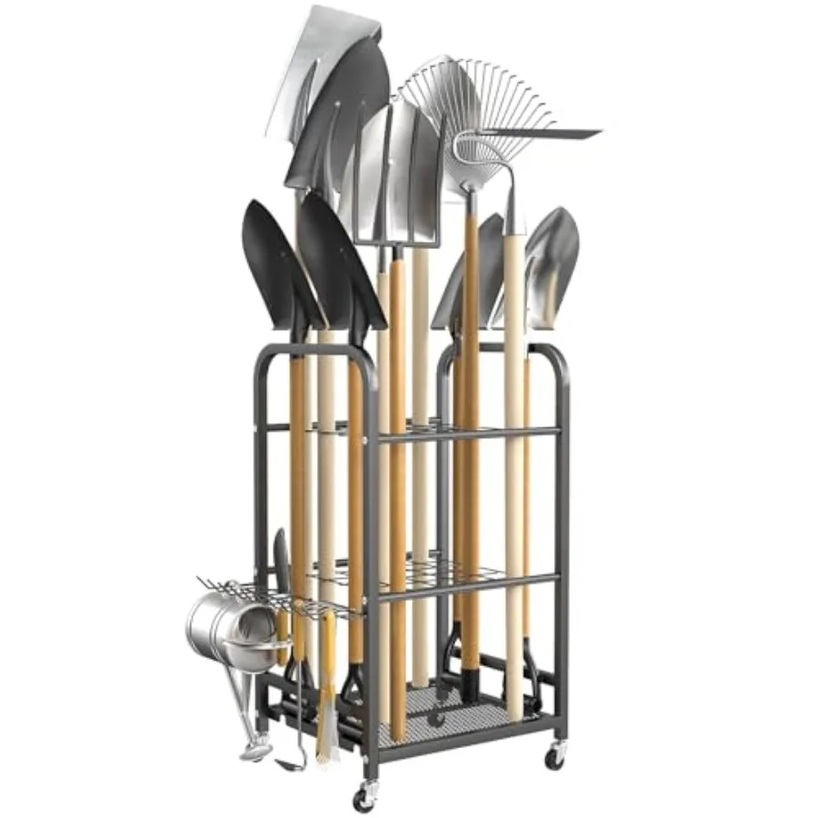 Garden Organizer Wheels Rakes Shovels Yard s for Garage Shed Garden Indoor/Outdoor Long-Handled Tools Cart
Garden Organizer Wheels Rakes Shovels Yard s for Garage Shed Garden Indoor/Outdoor Long-Handled Tools Cart
