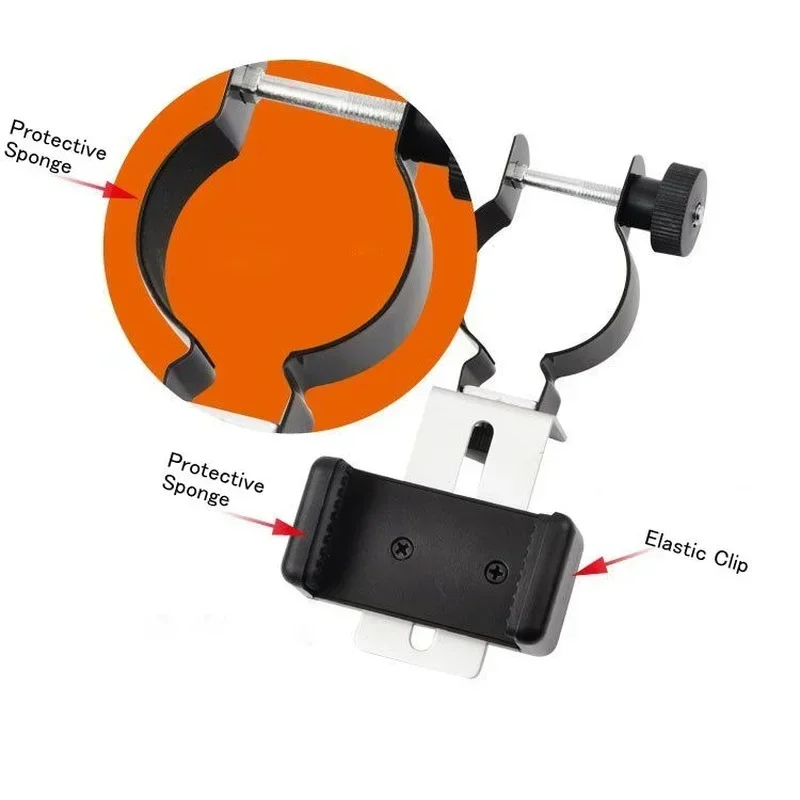 25-39/38-50mm Universal Smartphone Adapter for Microscopes and Telescopes Mobile Phone Mount Connector Microscopio
25-39/38-50mm Universal Smartphone Adapter for Microscopes and Telescopes Mobile Phone Mount Connector Microscopio