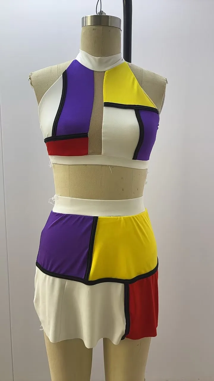 New dance costume professional jazz dance dress performance dress Lodysuit Latin dress
New dance costume professional jazz dance dress performance dress Lodysuit Latin dress