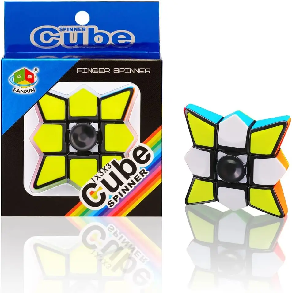 2 in 1 Magic Spinner Cube: Fidget Toy & Speed Cube, Stress Relief, Rotatable, Anti-Anxiety Game for Kids Adults
2 in 1 Magic Spinner Cube: Fidget Toy & Speed Cube, Stress Relief, Rotatable, Anti-Anxiety Game for Kids Adults