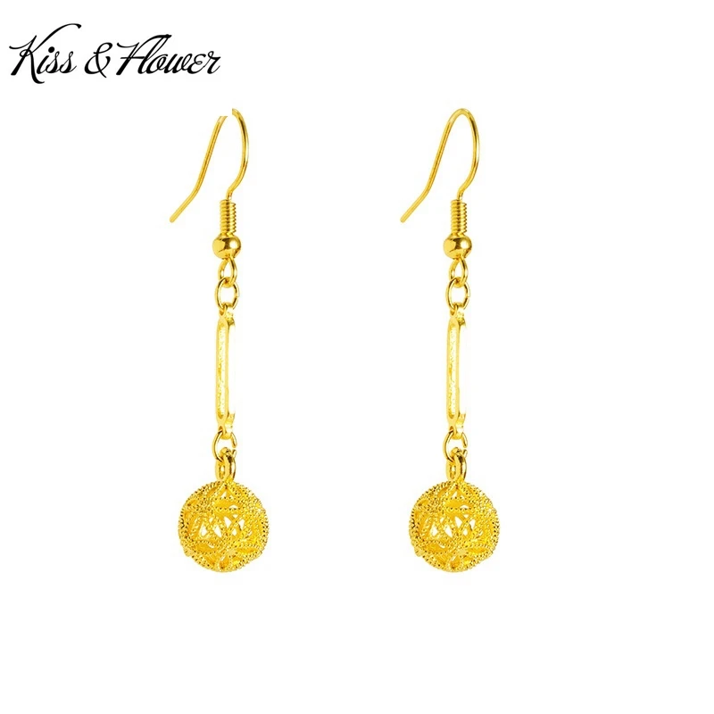 KISS&FLOWER Gold Ball Tassel Drop Earrings For Women Wedding Party Birthday Christmas Bride Mother Girlfriend Ladies Gifts ER469
KISS&FLOWER Gold Ball Tassel Drop Earrings For Women Wedding Party Birthday Christmas Bride Mother Girlfriend Ladies Gifts ER469