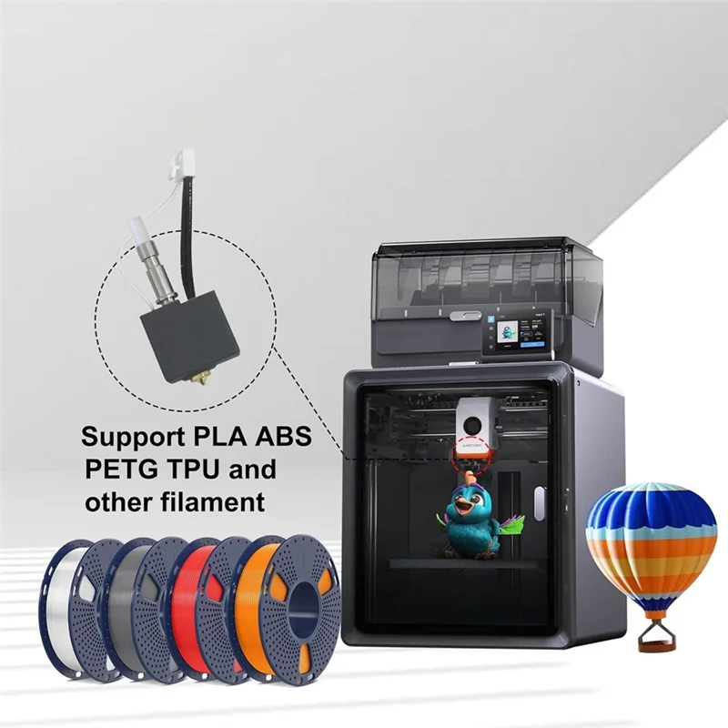 J1UL1N 2 шт. сменные комплекты экструдера Hotend для замены 3D-принтеров Anycubic Kobra S1
J1UL1N 2 шт. сменные комплекты экструдера Hotend для замены 3D-принтеров Anycubic Kobra S1