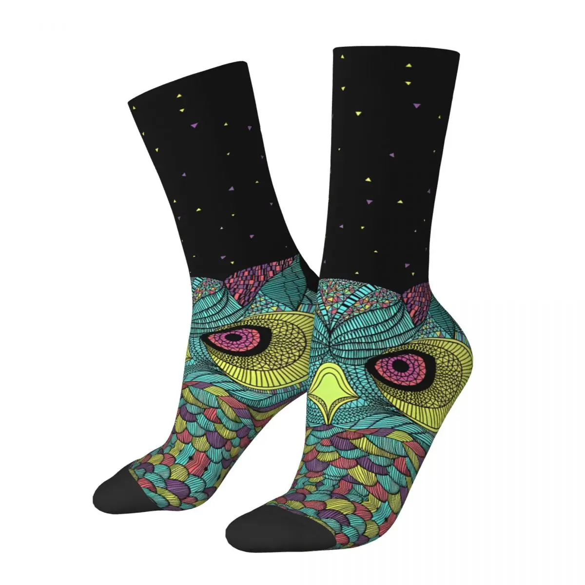 Funny Crazy Sock for Men Illustrations Vintage Owl Animal Breathable Pattern Printed Crew Sock Casual Gift
Funny Crazy Sock for Men Illustrations Vintage Owl Animal Breathable Pattern Printed Crew Sock Casual Gift