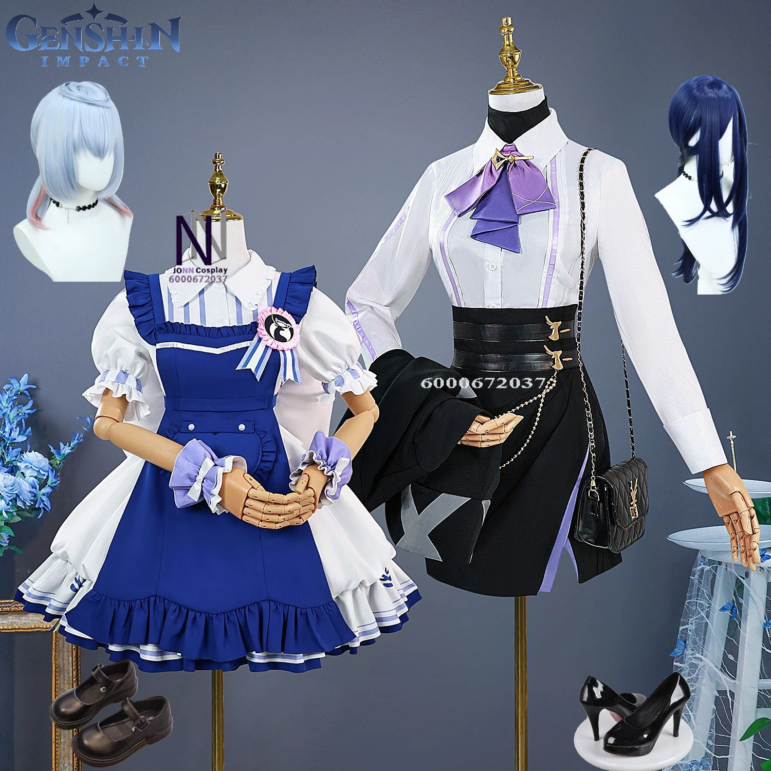Hot Game Genshin Impact Cosplay Clorinde Sigewinne Costume Wig Shoes Tail Party Carnival Sweet Lolita Sexy Suit Woman Halloween
Hot Game Genshin Impact Cosplay Clorinde Sigewinne Costume Wig Shoes Tail Party Carnival Sweet Lolita Sexy Suit Woman Halloween