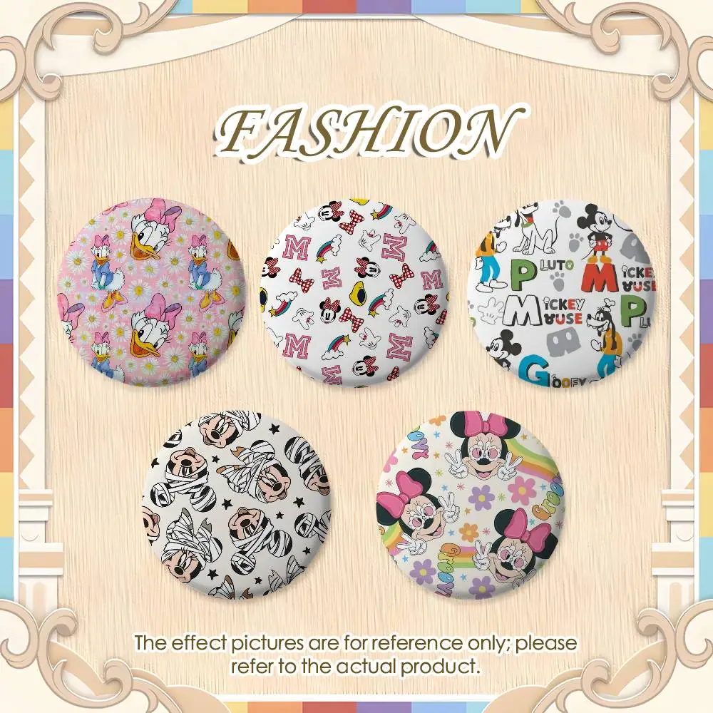 Mickey Mouse Cute Fashion Badges Round Exquisite Badge Brooches Creative Pins For Clothes Hat Backpack Gift Accessories
Mickey Mouse Cute Fashion Badges Round Exquisite Badge Brooches Creative Pins For Clothes Hat Backpack Gift Accessories