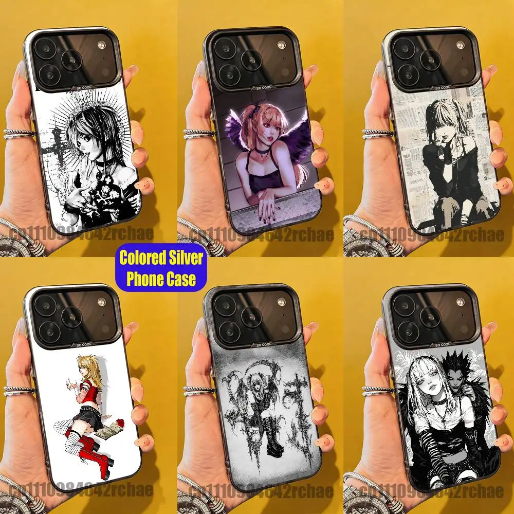 For Misa D-Death N-Note Phone Case iPhone 15,17,12,14,13,16,11,E,Max,Plus,Air,Pro,Mini Custom Color Silver Cover
For Misa D-Death N-Note Phone Case iPhone 15,17,12,14,13,16,11,E,Max,Plus,Air,Pro,Mini Custom Color Silver Cover
