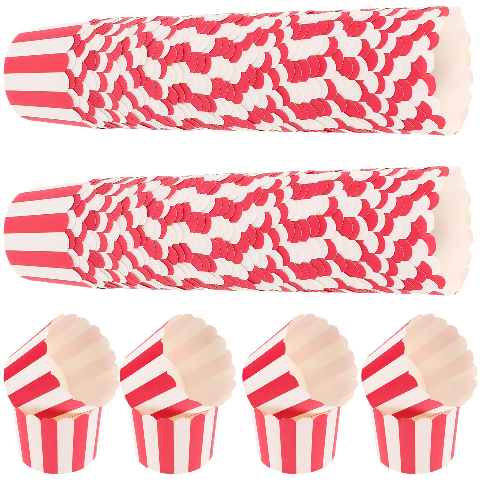 100Pcs Cupcake Muffin Liners Paper Baking Cups Oven Safe Non Deformable for Home Bakery Mall Cafe Cupcake Dessert Snack Baking
100Pcs Cupcake Muffin Liners Paper Baking Cups Oven Safe Non Deformable for Home Bakery Mall Cafe Cupcake Dessert Snack Baking