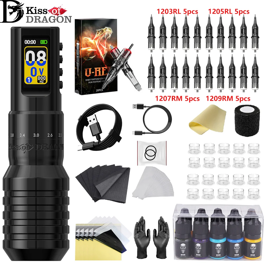 Набор для татуировки Профессиональная тату-машинка Ручка для перманентного макияжа Тату-машинка Комплект Татуировки с регулируемым ходом Полный комплект
Набор для татуировки Профессиональная тату-машинка Ручка для перманентного макияжа Тату-машинка Комплект Татуировки с регулируемым ходом Полный комплект
