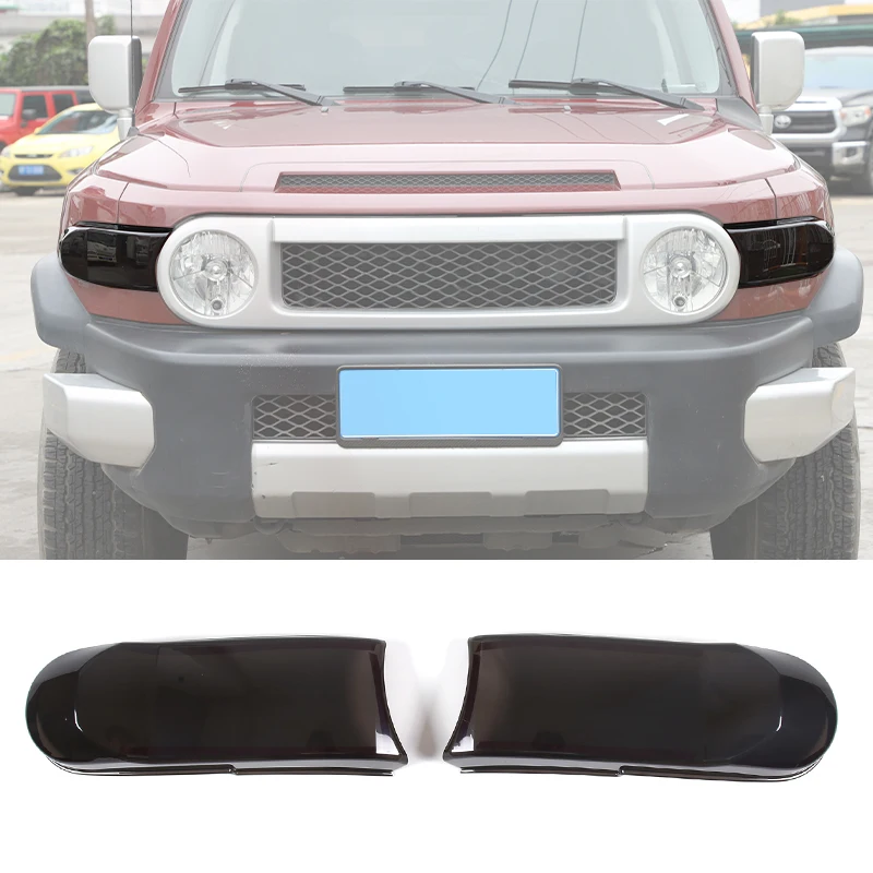 Smoked Black Car Front Fog Light Lamp Decoration Cover For Toyota FJ Cruiser 2007-2021 Car Styling Exterior Accessories
Smoked Black Car Front Fog Light Lamp Decoration Cover For Toyota FJ Cruiser 2007-2021 Car Styling Exterior Accessories