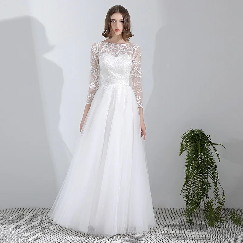 French-style Cross-border Wedding Dress2025New Style Bride Wedding Floor-Length Simple Light Wedding Dress
French-style Cross-border Wedding Dress2025New Style Bride Wedding Floor-Length Simple Light Wedding Dress