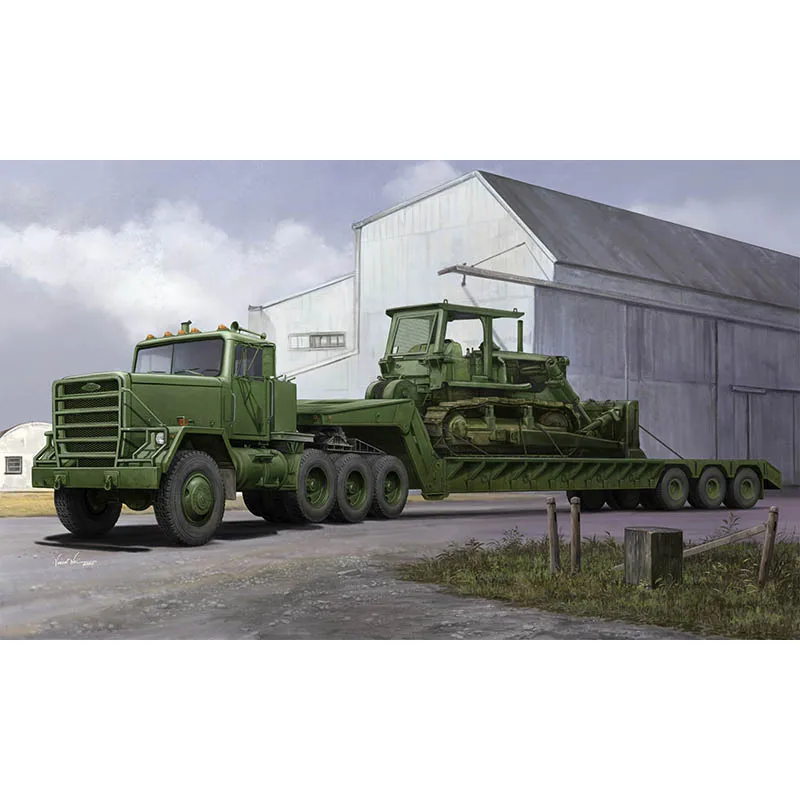 1/35 01078 Trumpeter M920 Трактор ow M870A1 Полуприцепный грузовик Статическая модель автомобиля Наборы для сборки игрушек для мальчиков Подарки TH18409
1/35 01078 Trumpeter M920 Трактор ow M870A1 Полуприцепный грузовик Статическая модель автомобиля Наборы для сборки игрушек для мальчиков Подарки TH18409
