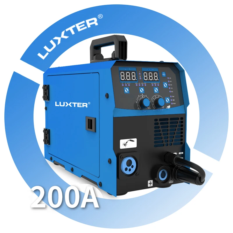 LUXTER 200A MIG Welder With 30-200A Output for Aluminum Auto Body Repair and Sheet Metal Fabrication
LUXTER 200A MIG Welder With 30-200A Output for Aluminum Auto Body Repair and Sheet Metal Fabrication