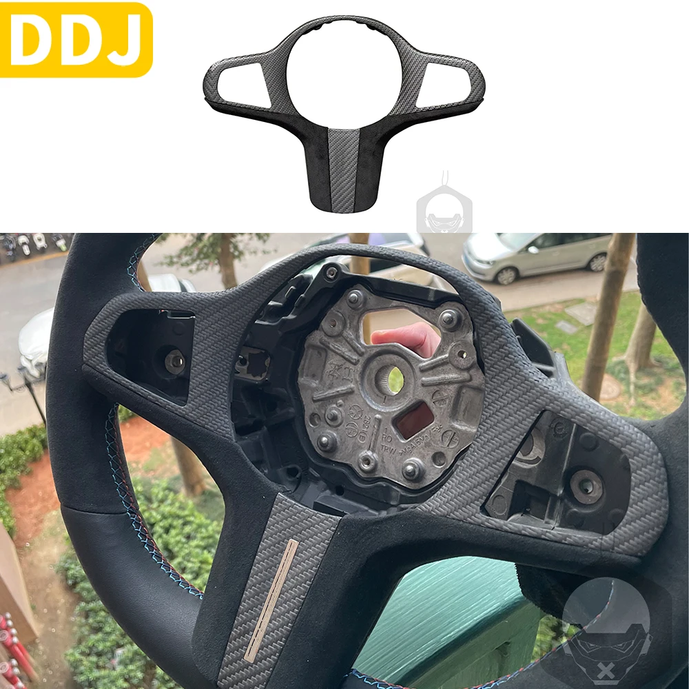 Real Carbon Fiber Steering Wheel Cover For BMW F40 F44 G20 G21 Z4 G29 Accessories Trim Decoration
Real Carbon Fiber Steering Wheel Cover For BMW F40 F44 G20 G21 Z4 G29 Accessories Trim Decoration