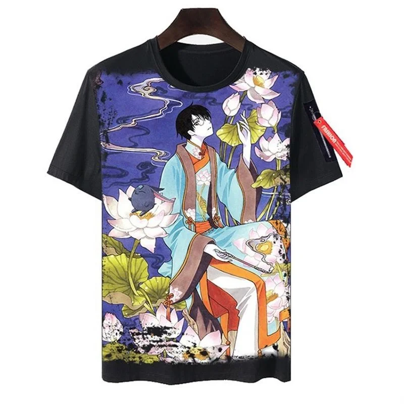 Новая футболка XXXHOLiC: трансграничная одежда, коллекция ко Дню дураков, серия «Призрачные истории», мужская, с коротким рукавом, повседневная, удобная, дышащая.
Новая футболка XXXHOLiC: трансграничная одежда, коллекция ко Дню дураков, серия «Призрачные истории», мужская, с коротким рукавом, повседневная, удобная, дышащая.