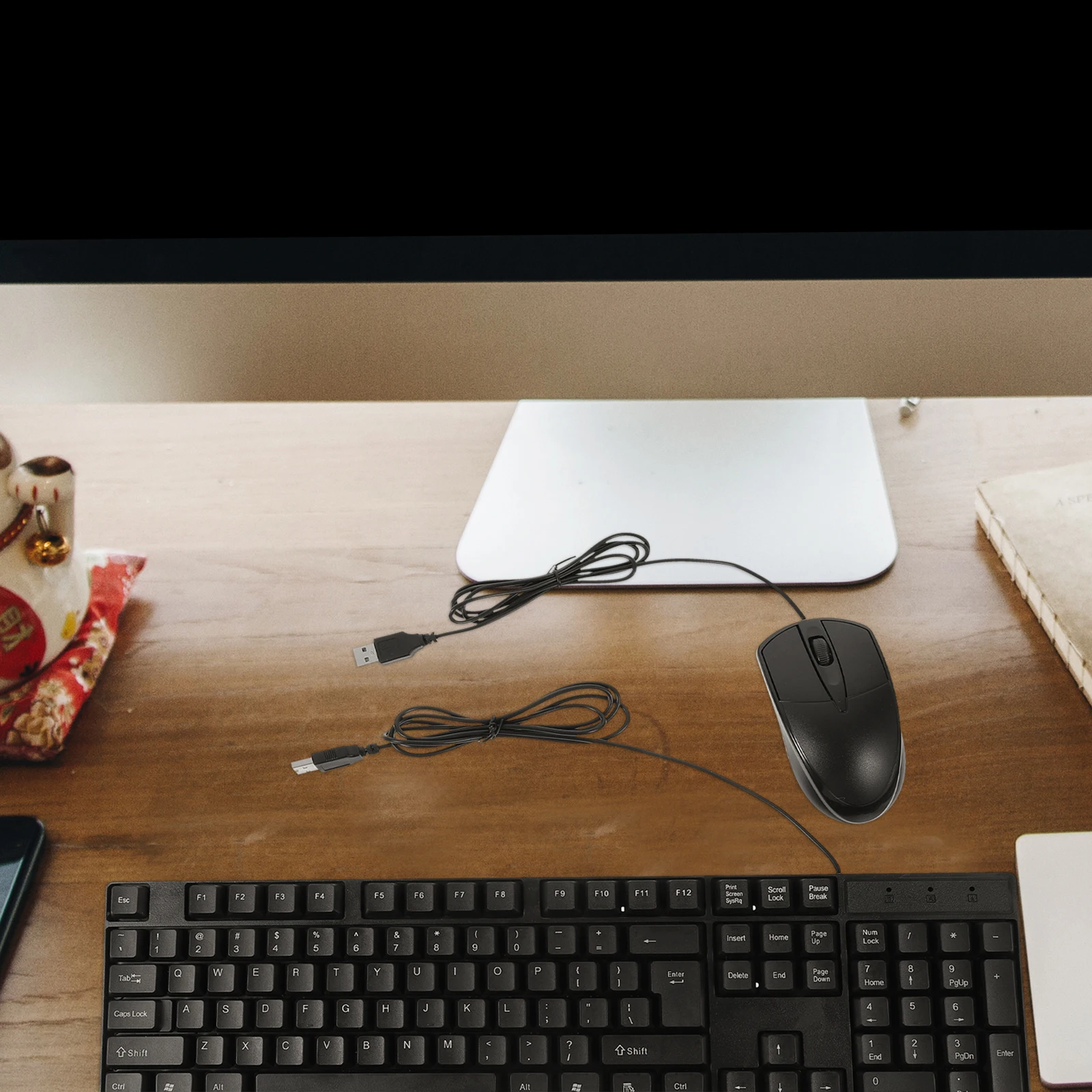 Full-Size Wired Keyboard Mouse Combo Plug And Play No Driver Required Comfortable Ergonomic Design Modern Computer Supplies
Full-Size Wired Keyboard Mouse Combo Plug And Play No Driver Required Comfortable Ergonomic Design Modern Computer Supplies