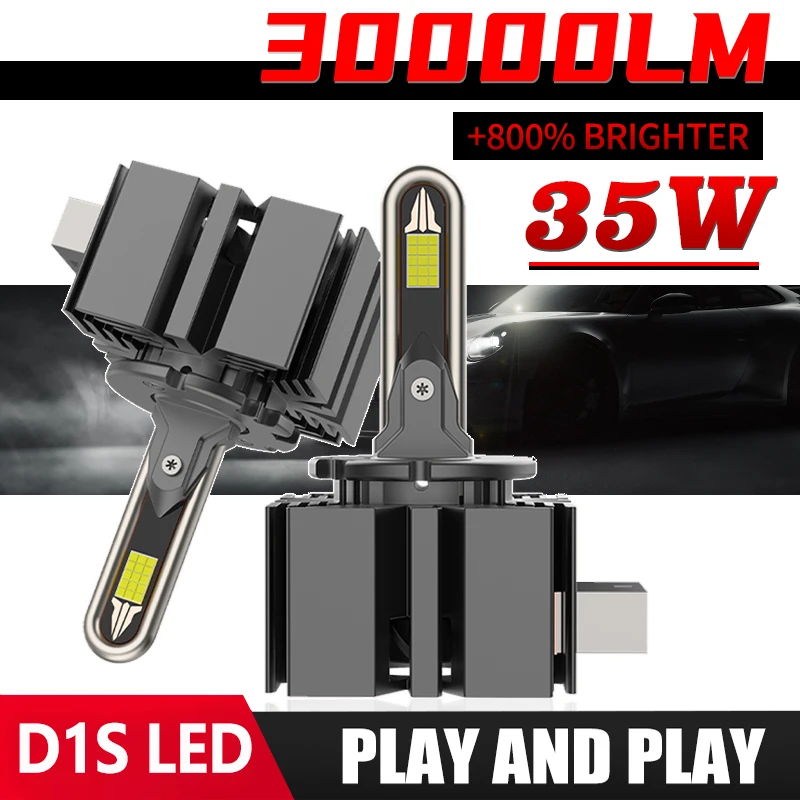 Комплект из 2 светодиодных ламп D1S D3S для фар, без ошибок Canbus, D2S D4S, ярче, с чипом CSP, 6000K, холодный белый свет, Plug and Play для автомобилей, внедорожников, грузовиков
Комплект из 2 светодиодных ламп D1S D3S для фар, без ошибок Canbus, D2S D4S, ярче, с чипом CSP, 6000K, холодный белый свет, Plug and Play для автомобилей, внедорожников, грузовиков