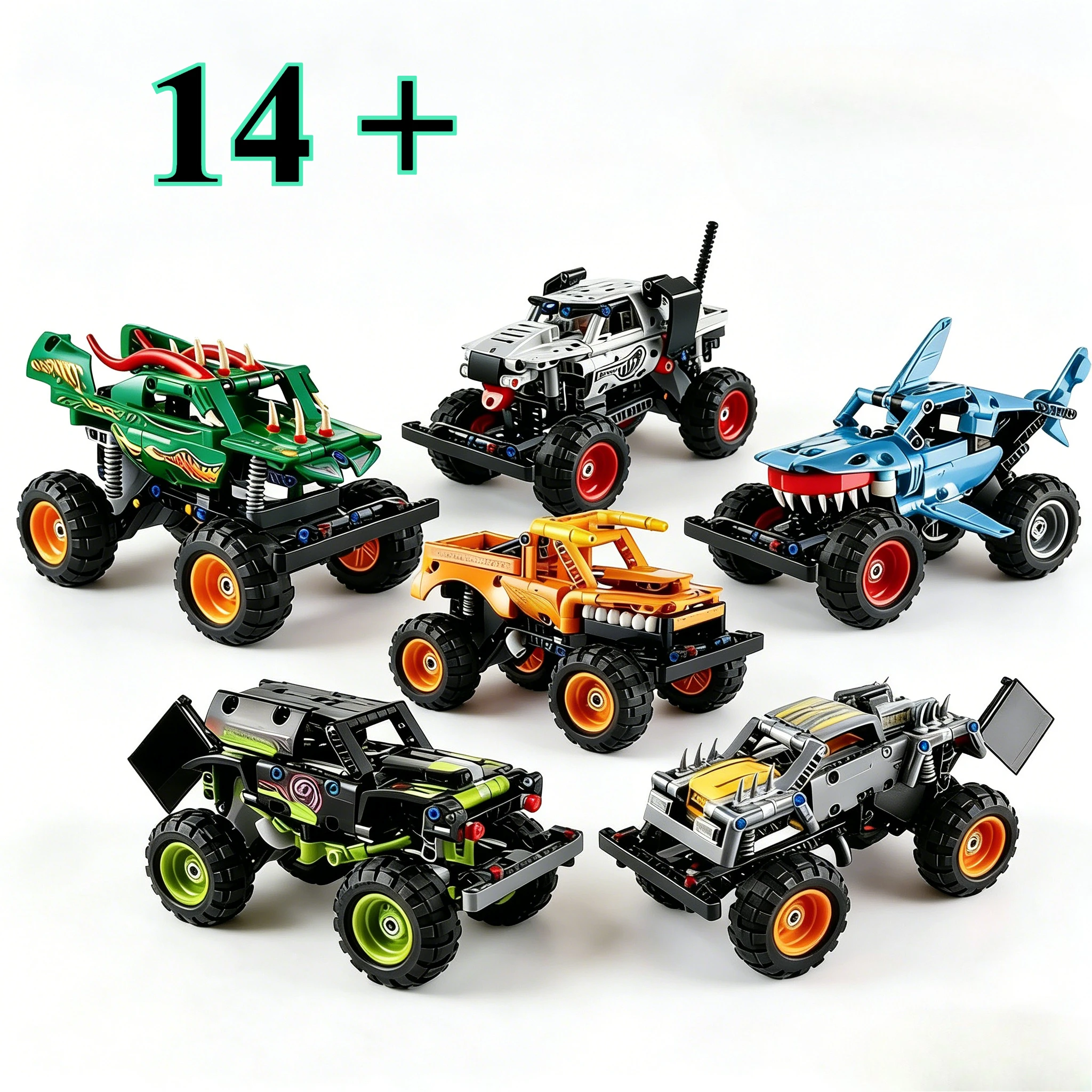 Наборы строительных блоков Giant Wheel Off-Road Series 42135, 42150, 42134, подходящие для подарков на день рождения, совместимые с деталями Lego.
Наборы строительных блоков Giant Wheel Off-Road Series 42135, 42150, 42134, подходящие для подарков на день рождения, совместимые с деталями Lego.