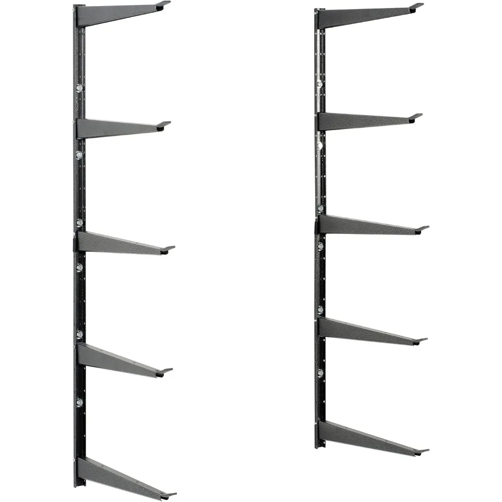 Heavy Duty Wall Storage Rack, Holds 800 lbs - Adjustable Steel Shelving for Garage and Basement
Heavy Duty Wall Storage Rack, Holds 800 lbs - Adjustable Steel Shelving for Garage and Basement