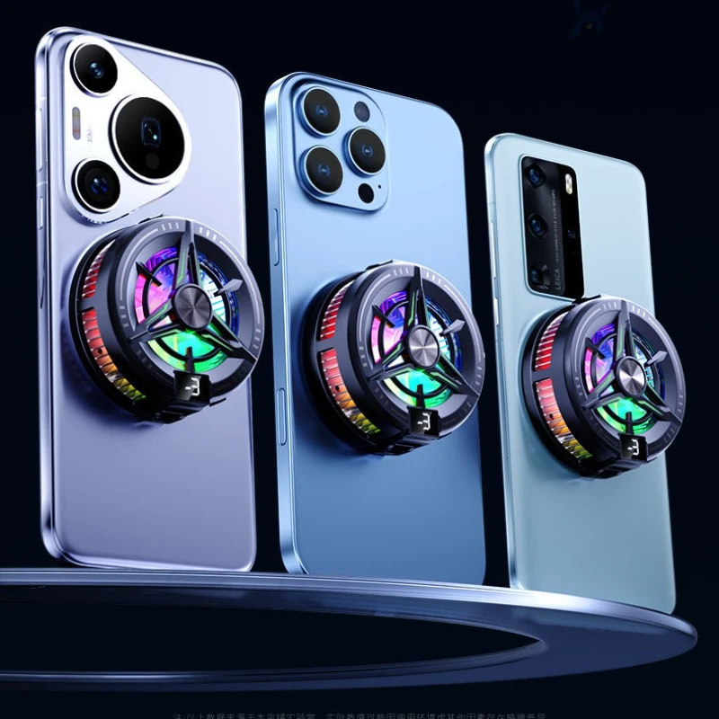 Magnetic Phones Cooler Back-Clip with Digital Display 2 in 1 Game Cooler Semiconductor Fast Phone Cooling for IOS Android Phone
Magnetic Phones Cooler Back-Clip with Digital Display 2 in 1 Game Cooler Semiconductor Fast Phone Cooling for IOS Android Phone