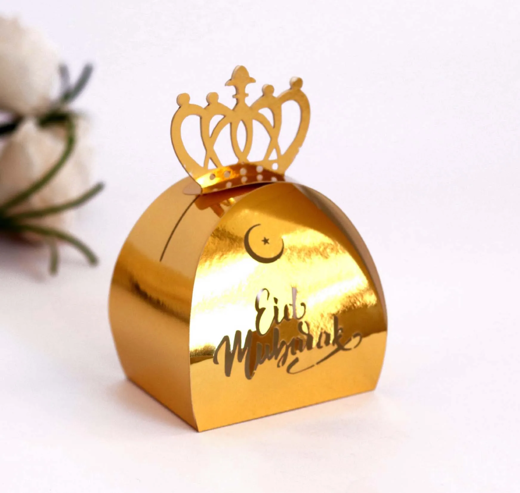 Happy EID Mubarak DIY Laser Cut Hollow Candy Gift Boxes, Ramadan Decorations, Islamic Eid Mubarak Party Decoration 50Pcs per Lot
Happy EID Mubarak DIY Laser Cut Hollow Candy Gift Boxes, Ramadan Decorations, Islamic Eid Mubarak Party Decoration 50Pcs per Lot