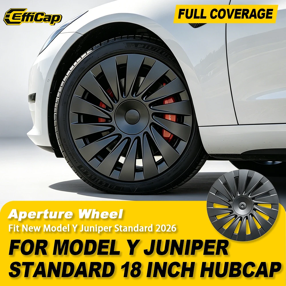 18 Inch 4PCS Hubcap for Tesla Model Y Juniper Standard 2026 Full Rim Aperture Wheel Cover Performance Replacement Accessories
18 Inch 4PCS Hubcap for Tesla Model Y Juniper Standard 2026 Full Rim Aperture Wheel Cover Performance Replacement Accessories