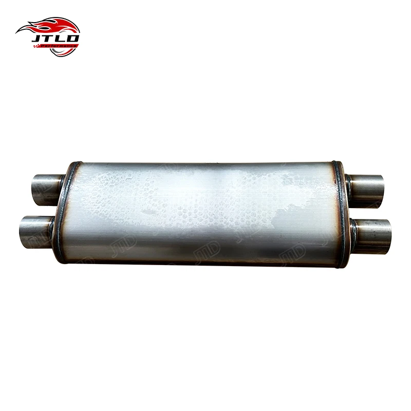 Универсальный глушитель из нержавеющей стали 409SS, двойной вход 2.5 дюйма, выход 2.5 дюйма, корпус 4x9 дюймов, длина корпуса 22 дюйма, без клапана, общая длина 28 дюймов
Универсальный глушитель из нержавеющей стали 409SS, двойной вход 2.5 дюйма, выход 2.5 дюйма, корпус 4x9 дюймов, длина корпуса 22 дюйма, без клапана, общая длина 28 дюймов