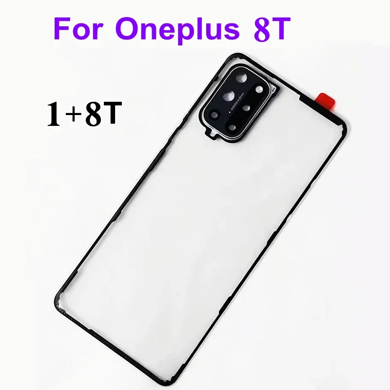 6.55" New Clear Glass cover For OnePlus 8T Battery Cover Rear Housing Cover Repair Replacement
6.55" New Clear Glass cover For OnePlus 8T Battery Cover Rear Housing Cover Repair Replacement