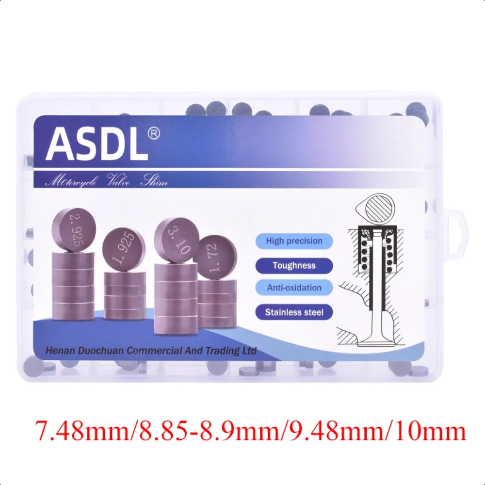 7.48mm 8.85-8.9mm 9.48mm 10mm Adjustable Valve Shim Gasket Pad for HONDA for SUZUKI for YAMAHA for KAWASAKI
7.48mm 8.85-8.9mm 9.48mm 10mm Adjustable Valve Shim Gasket Pad for HONDA for SUZUKI for YAMAHA for KAWASAKI