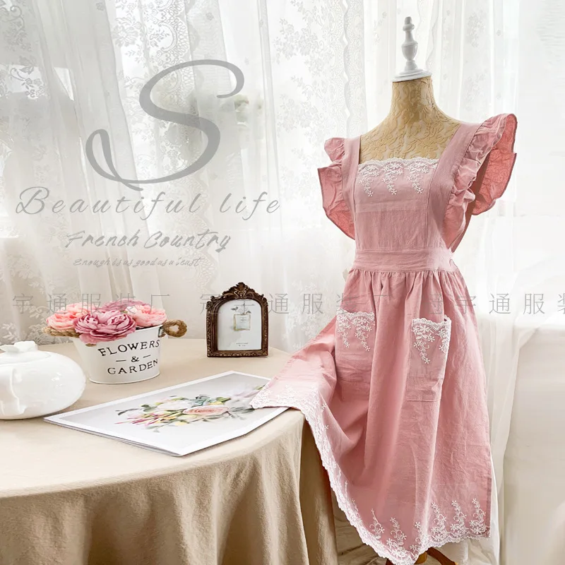 Apron Household Floral Art All Cotton Japanese Gardening Fashionable Princess Full Body Flower Shop Long LOLITA
Apron Household Floral Art All Cotton Japanese Gardening Fashionable Princess Full Body Flower Shop Long LOLITA