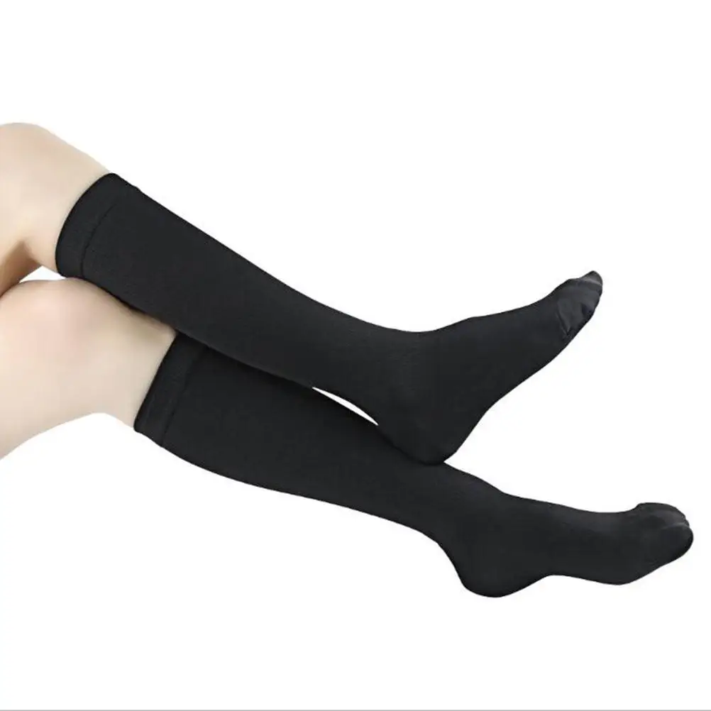 2Pairs Unisex Premium Compression Knee High Socks for Sports Walking Travel Nursing Recovery Improved Circulation Breathable
2Pairs Unisex Premium Compression Knee High Socks for Sports Walking Travel Nursing Recovery Improved Circulation Breathable
