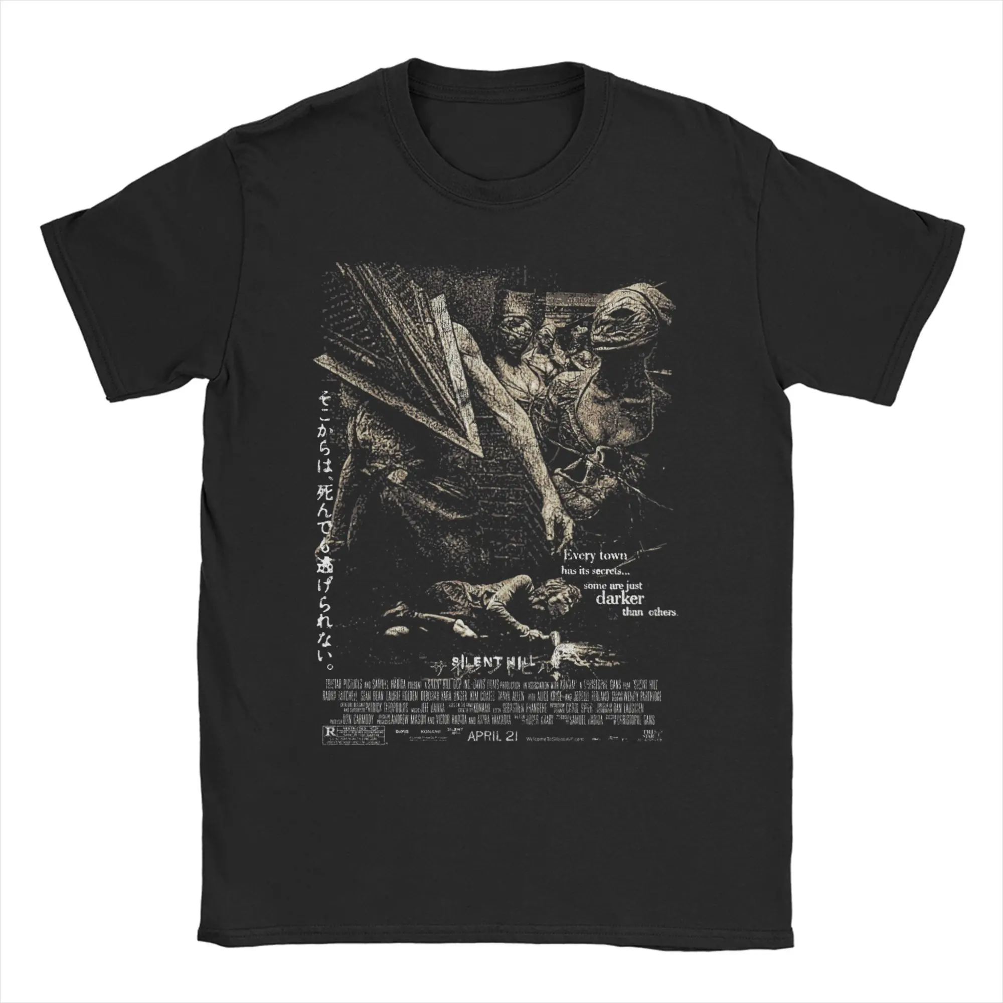 Oversized T-Shirt Summer Silent Hill Hip Hop T Shirts Video Cotton Tee Shirt Men Aesthetic Wholesale Short Sleeve Top Tees
Oversized T-Shirt Summer Silent Hill Hip Hop T Shirts Video Cotton Tee Shirt Men Aesthetic Wholesale Short Sleeve Top Tees