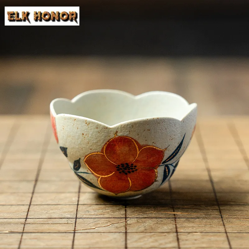 100ml Hand-painted Peach Blossom Teacup Luxury Tea Bowl Mug Tea-tasting Fragrance Cup Chazhan Master Cups Cafes Ornaments Craft
100ml Hand-painted Peach Blossom Teacup Luxury Tea Bowl Mug Tea-tasting Fragrance Cup Chazhan Master Cups Cafes Ornaments Craft