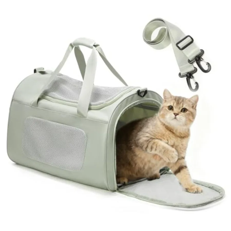 Large Cat Carriers Dog Carrier Pet for Small/Medium Cats Dogs Puppies, Soft-Sided Cat Bag Airline Approved, Carry Up to 20 Lbs,
Large Cat Carriers Dog Carrier Pet for Small/Medium Cats Dogs Puppies, Soft-Sided Cat Bag Airline Approved, Carry Up to 20 Lbs,