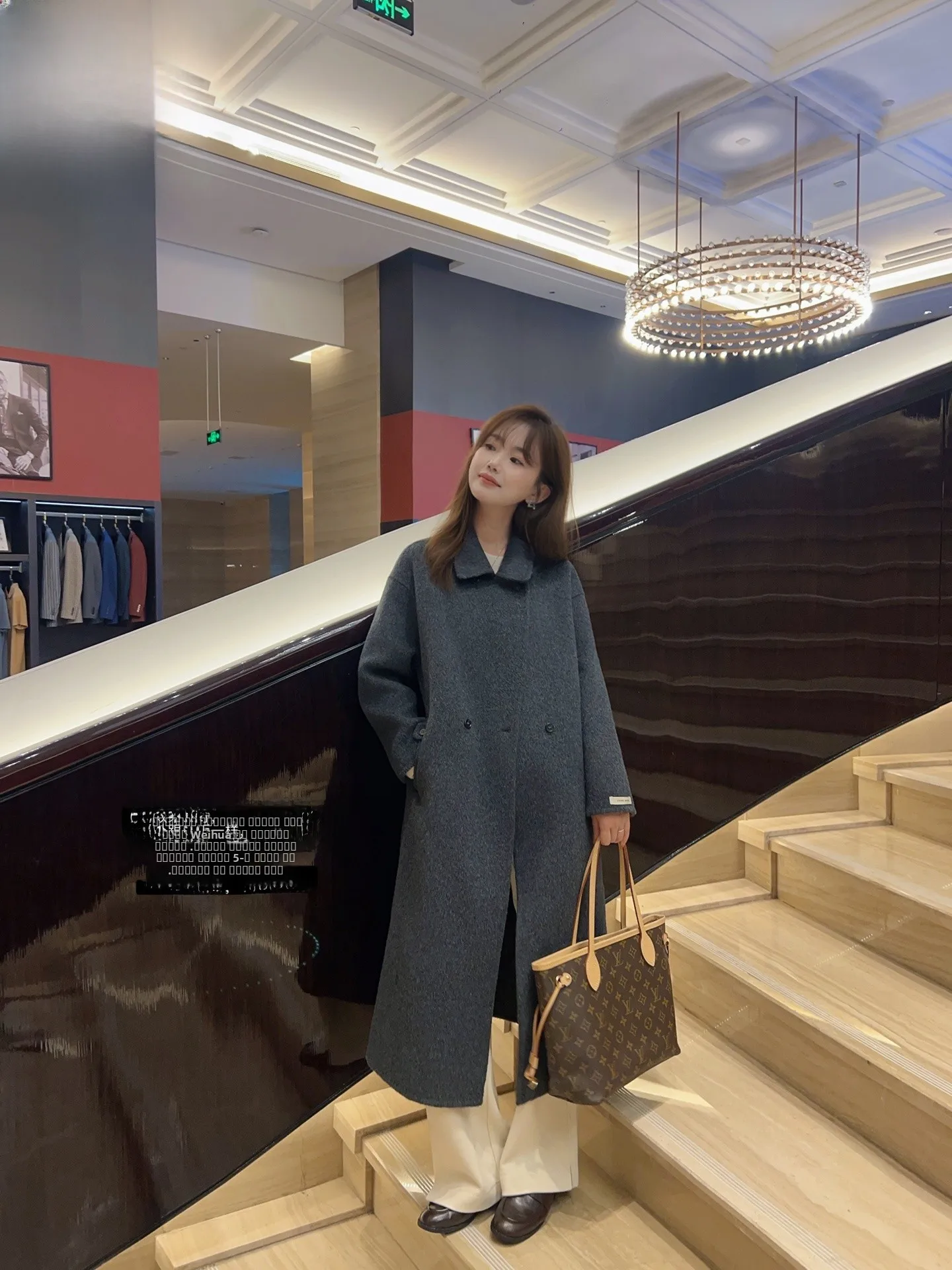 Handmade Full Woolen ey Double-Faced Coat Warm Mid-Length Commuter Sle Long Sve Button-Up Pure Color Woolen Jaet
Handmade Full Woolen ey Double-Faced Coat Warm Mid-Length Commuter Sle Long Sve Button-Up Pure Color Woolen Jaet