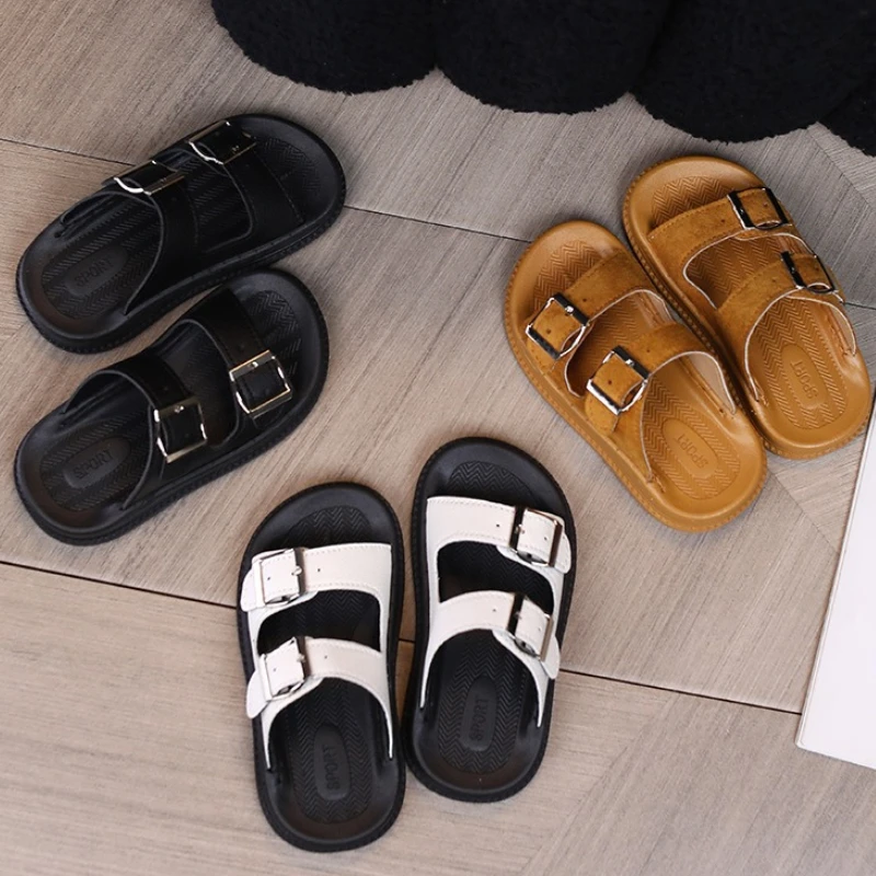 Детские летние сандалии 2026: Новинка, ретро-стиль, мягкая подошва, износостойкие, повседневные, нескользящие, для прогулок на улице, пляжные тапочки для детей
Детские летние сандалии 2026: Новинка, ретро-стиль, мягкая подошва, износостойкие, повседневные, нескользящие, для прогулок на улице, пляжные тапочки для детей