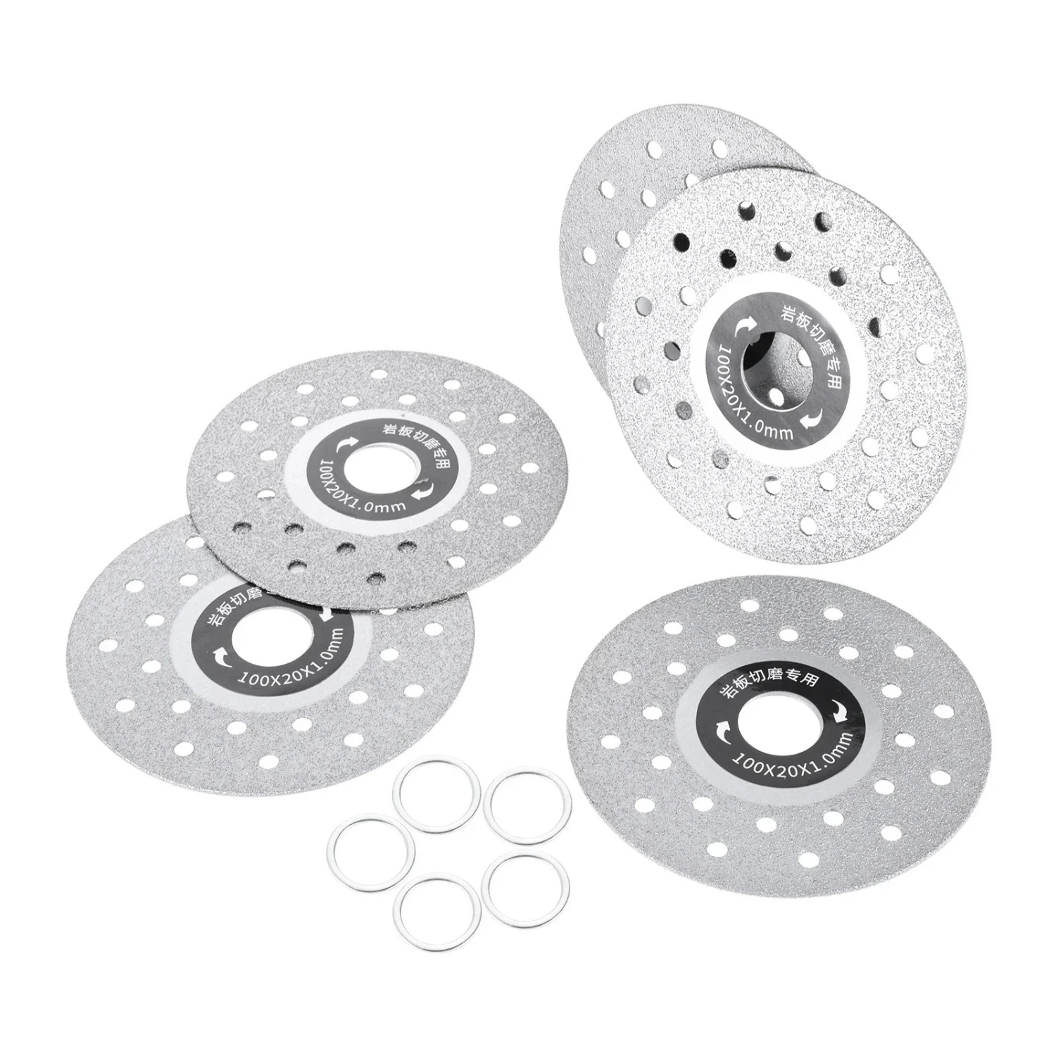 5pcs Ultra-thin Porous Diamond Cut Off Wheels for Angle Grinder Rock Ceramic Trimming Chamfering Oblique Cutting Discs Saw Blade
5pcs Ultra-thin Porous Diamond Cut Off Wheels for Angle Grinder Rock Ceramic Trimming Chamfering Oblique Cutting Discs Saw Blade
