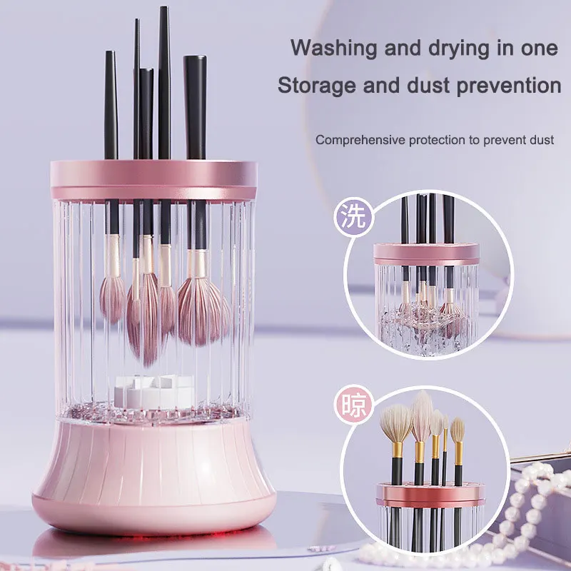 USB Plug Portable Electric Makeup Brush Cleaner with Rubber Makeup Machine Electric USB Quick Cleaner Cleaning Brush Collar Brus
USB Plug Portable Electric Makeup Brush Cleaner with Rubber Makeup Machine Electric USB Quick Cleaner Cleaning Brush Collar Brus