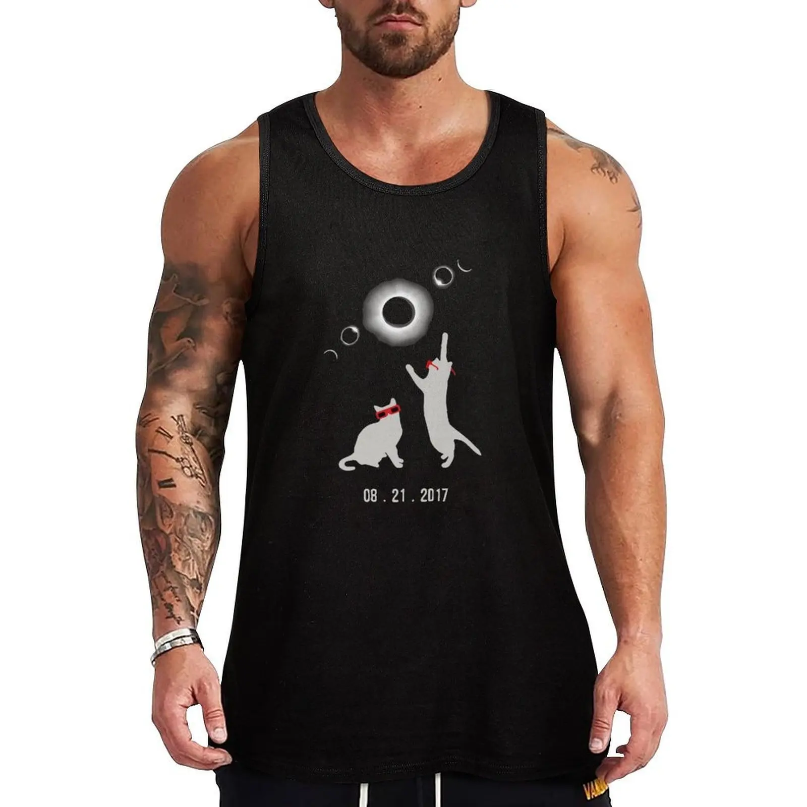Cat total solar eclipse funny Tank Top Work Gear Tank Top Utility Durable Sleeveless
Cat total solar eclipse funny Tank Top Work Gear Tank Top Utility Durable Sleeveless