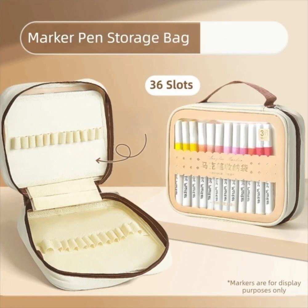 24/36/48/60/84/120 Slots Markers Pen Storage Bag Zipper Portable Canvas Storage Pencil Bag Large Capacity Detachable
24/36/48/60/84/120 Slots Markers Pen Storage Bag Zipper Portable Canvas Storage Pencil Bag Large Capacity Detachable