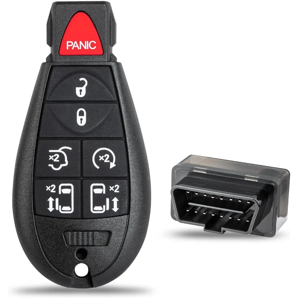 Keyless Entry Remote for 2008-2016 Minivan 7 Button Replacement Fob
Keyless Entry Remote for 2008-2016 Minivan 7 Button Replacement Fob