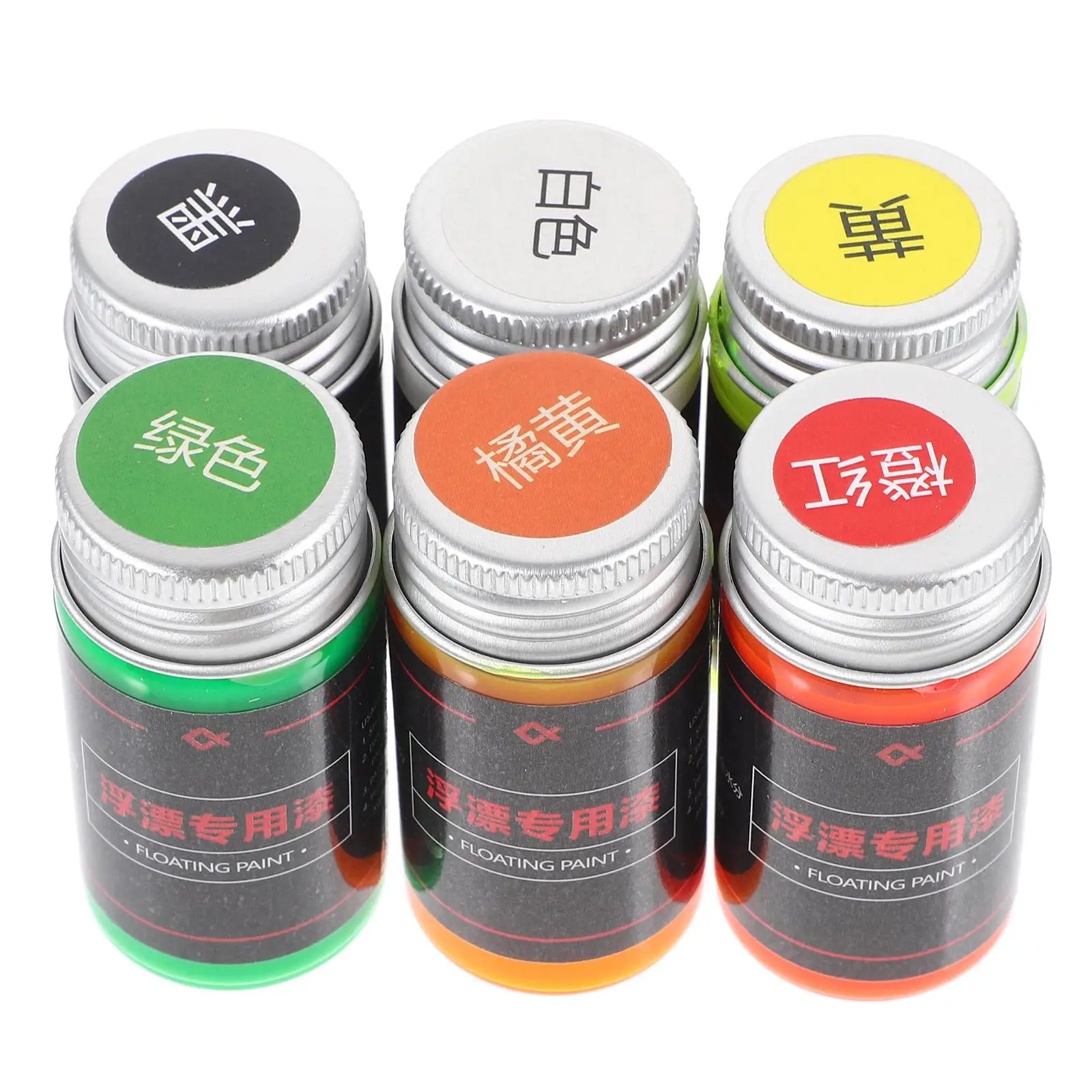 6 Pcs Float Paint Oil Coating Repair Fishing Lure Supplies Yellow Black White Green Magnifying Fluorescent
6 Pcs Float Paint Oil Coating Repair Fishing Lure Supplies Yellow Black White Green Magnifying Fluorescent