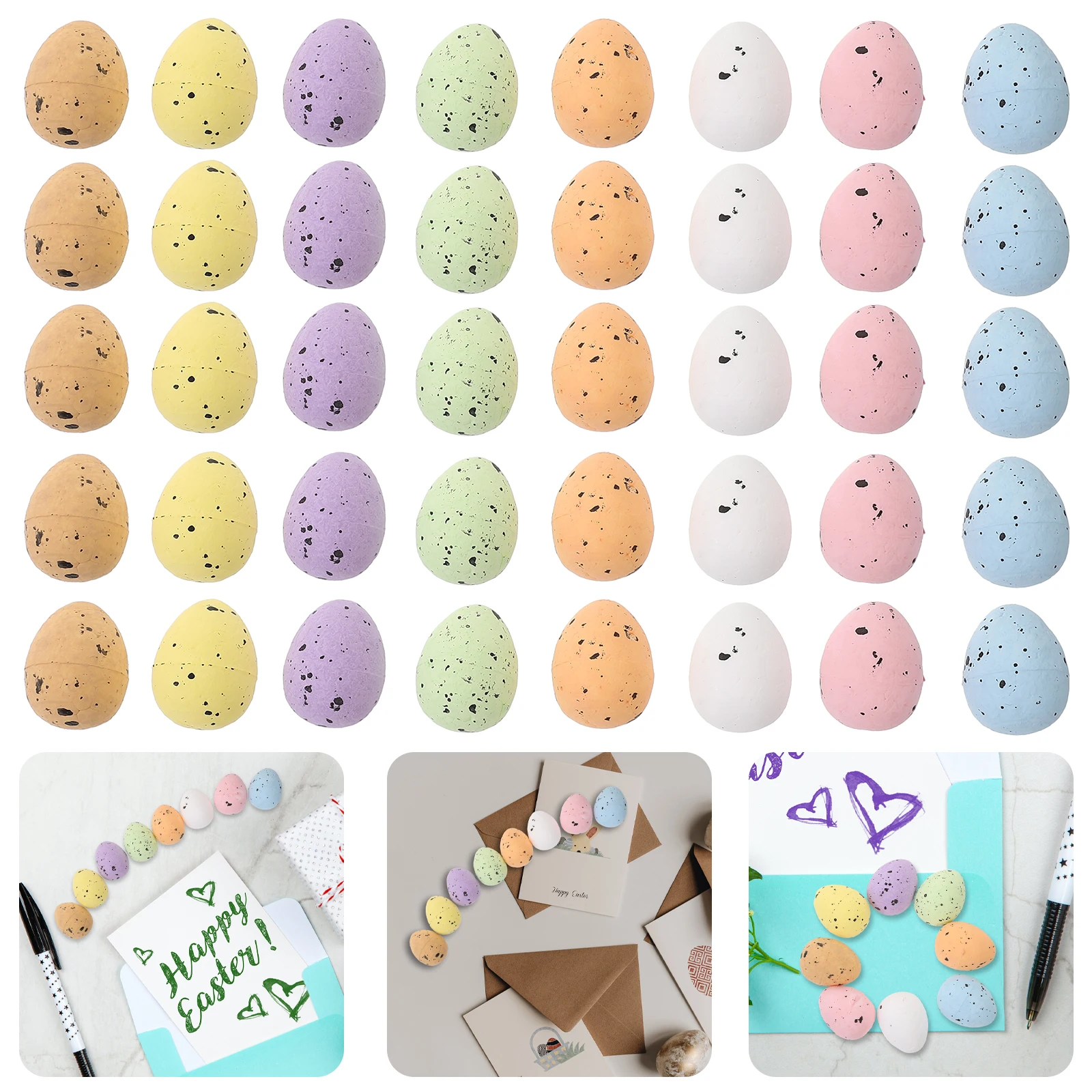 100 Pcs Foam Egg Decorations 1 5x1 8cm DIY Easter Party Supplies Simulation Eggs Colorful naments Home Decor Montessori Toys
100 Pcs Foam Egg Decorations 1 5x1 8cm DIY Easter Party Supplies Simulation Eggs Colorful naments Home Decor Montessori Toys