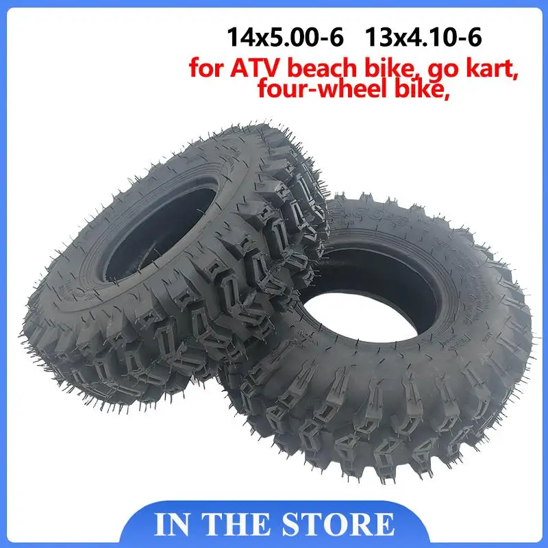 14 Inch Road Tubeless Tire 14X5.00-6 14x4.10-6 Tyre for Fuel Electric 4 Racing Wheels Buggy Karting Car ATV QUAD Go kart Parts
14 Inch Road Tubeless Tire 14X5.00-6 14x4.10-6 Tyre for Fuel Electric 4 Racing Wheels Buggy Karting Car ATV QUAD Go kart Parts
